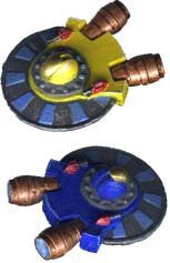 Babylon 5 Wars Vree Tzymm Heavy Fighter/ACTA Vree Xaar Patrol Boat