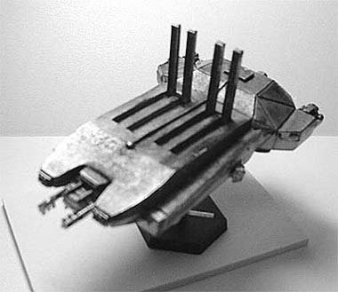Babylon 5 Wars Dilgar Athraskala Bomber/ACTA Wahant Assault Ship