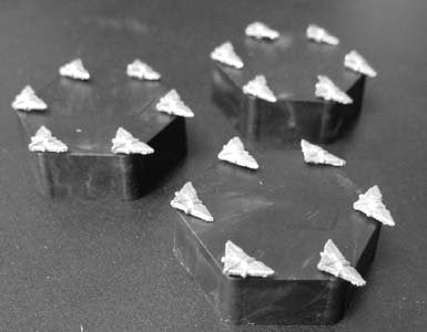 Fleet Action Raider Delta-V Light Fighters (6)