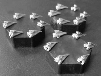Fleet Action Minbari Nial Heavy Fighters (6)