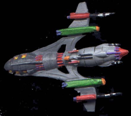 Babylon 5 Wars Drazi Strikehawk Battlecruiser
