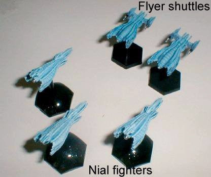 Babylon 5 Wars Minbari Nial Heavy Fighter