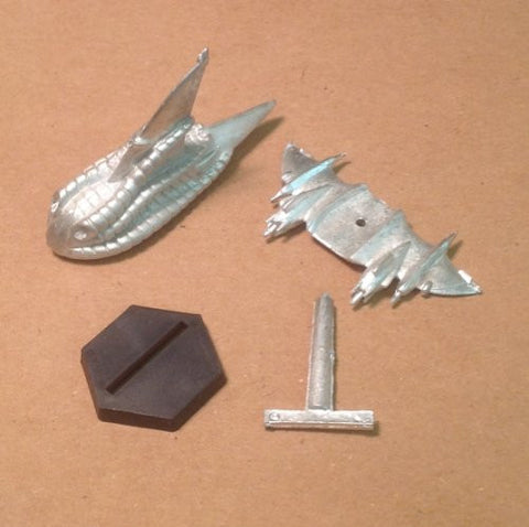 ACTA Minbari Troligan Armored Cruiser (Resculpted Version)