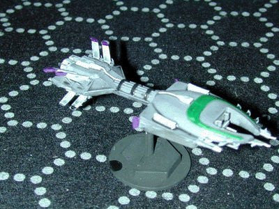 Babylon 5 Wars Dilgar Tratharti Gunship/ACTA Dilgar Tikrit Gunship