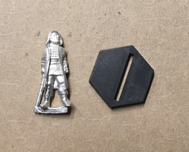 B5 RPG Minbari Federation ranger figure (with staff and cowl)