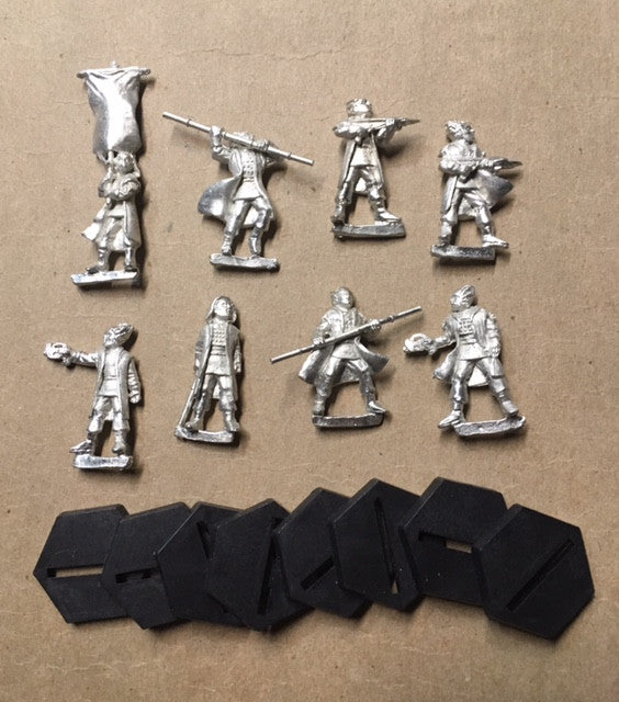 B5 RPG Minbari Federation set of 8 character figures