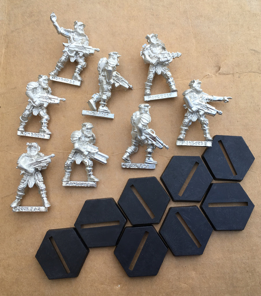 Starship Troopers Mobile Infantry Veteran Cap Troopers set (8)