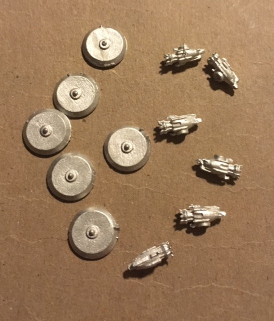 WHI Jun-ila ISM-90 Drone (fighter), set of 6