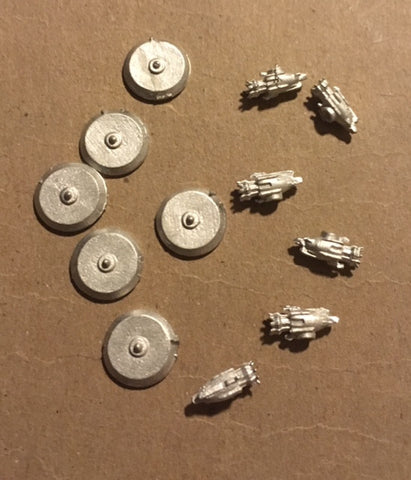 WHI Jun-ila ISM-90 Drone (fighter), set of 6