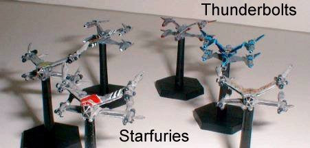 Babylon 5 Wars Earth Alliance Thunderbolt Fighter – Agents