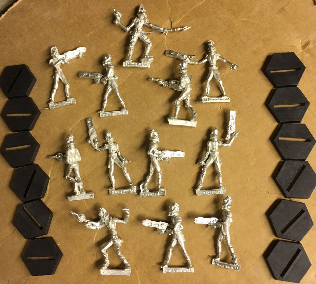 Starship Troopers Skinnie Militia set (12)